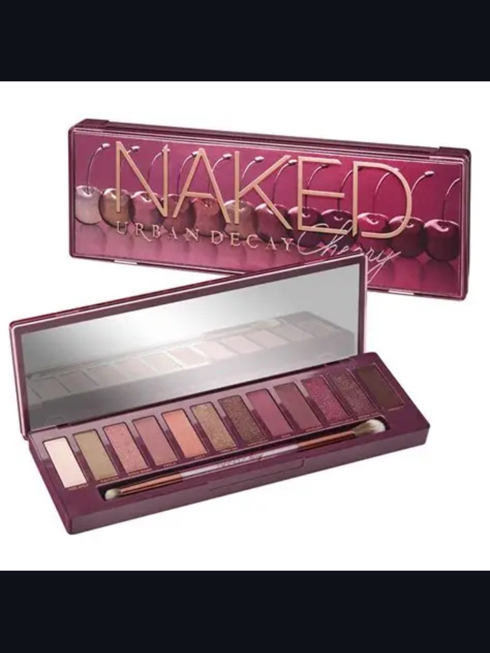 Urban Decay Eyeshadow Palette - Cherry, Rose, Plum & Gold Tones